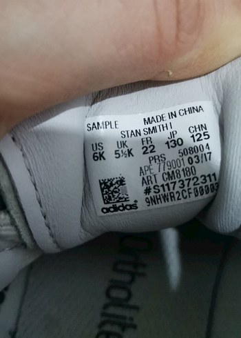 Adidas stan smıth çocuk - Görsel 3