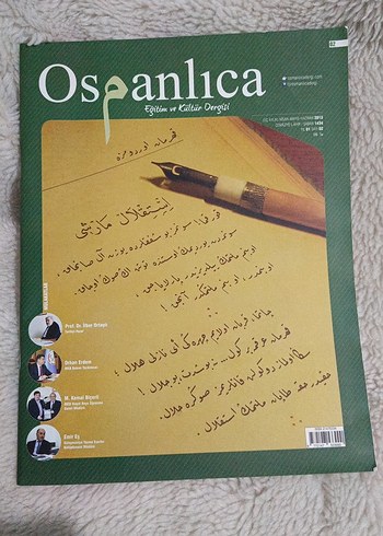 Osmanlica Osmanlica Dil Ve Kultur Dergisi