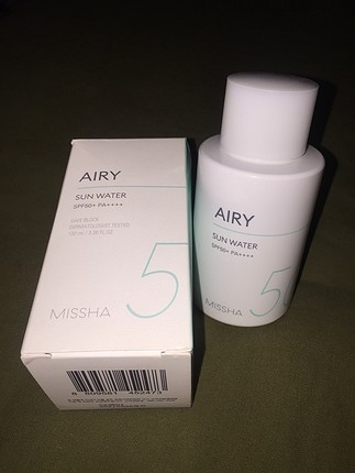 Missha airy güneş