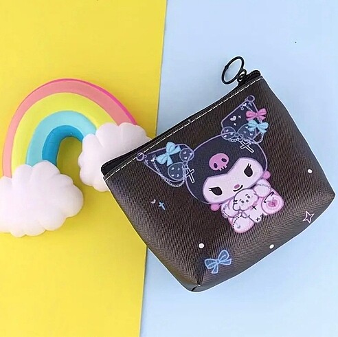 HELLO KİTTY KUROMİ MİNİ CÜZDAN