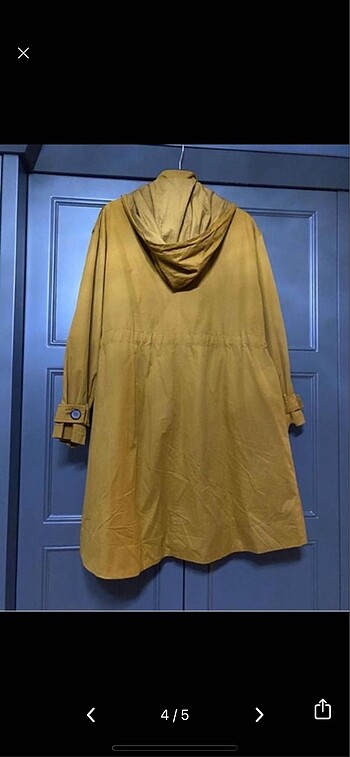 xl Beden camel Renk Zara trençkot
