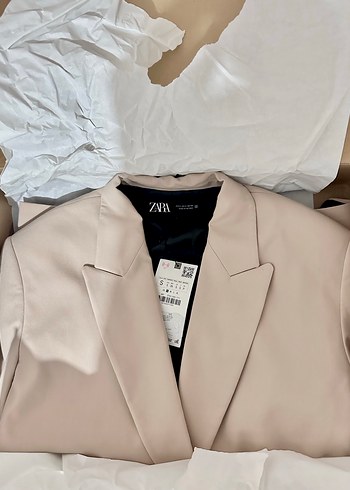 s Beden Bej blazer ceket
