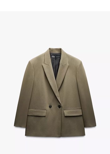 Haki Kadın Blazer Ceket