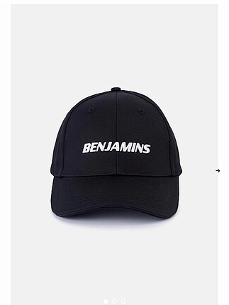 Les benjamins siyah cap şapka