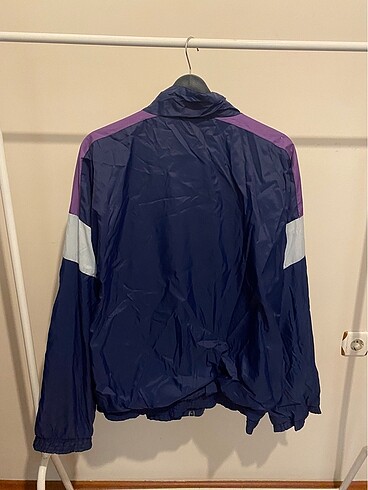 l Beden lacivert Renk Le coq sportif orijinal vintage yağmurluk ceket