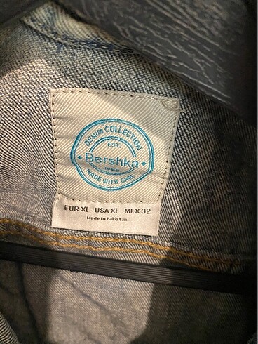Bershka Bershka crop kot denim ceket