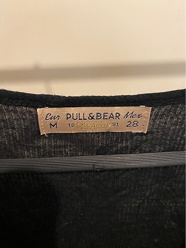 Pull and Bear Pull&Bear siyah crop fitilli askılı body atlet y2k lolita