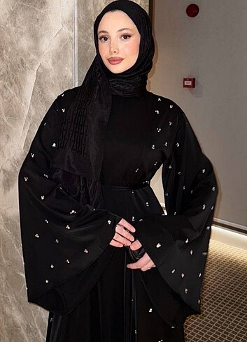 Taşlı abaya
