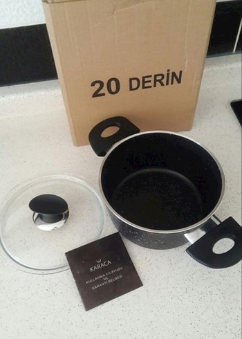 Beden Karaca 20 cm Derin Siyah Tencere