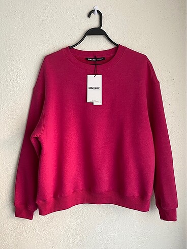 Grimelange pembe fuşya sweatshirt