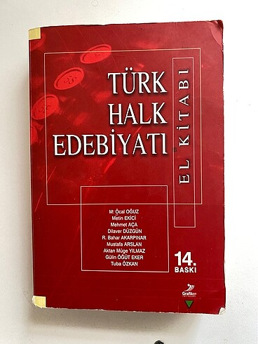 Türk halk edebiyatı el kitabı