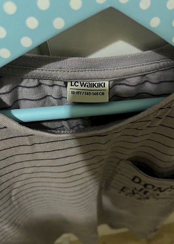 Gri Çizgili Erkek Tişört - Görsel 4