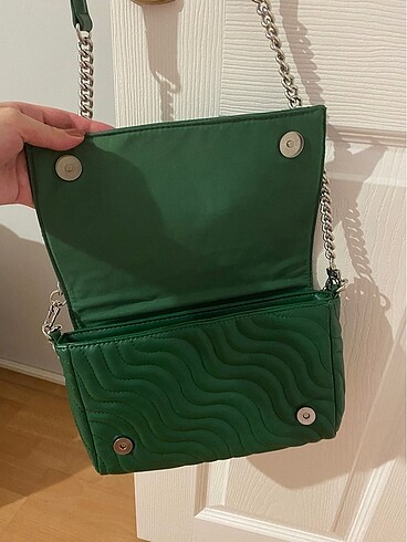 Beden Yeşil stradivarius çanta