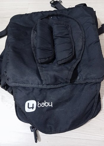 Siyah Bebek Taşıyıcı 4baby - Görsel 3