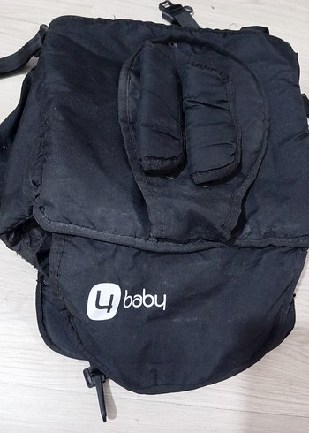 Siyah Bebek Taşıyıcı 4baby - Görsel 2