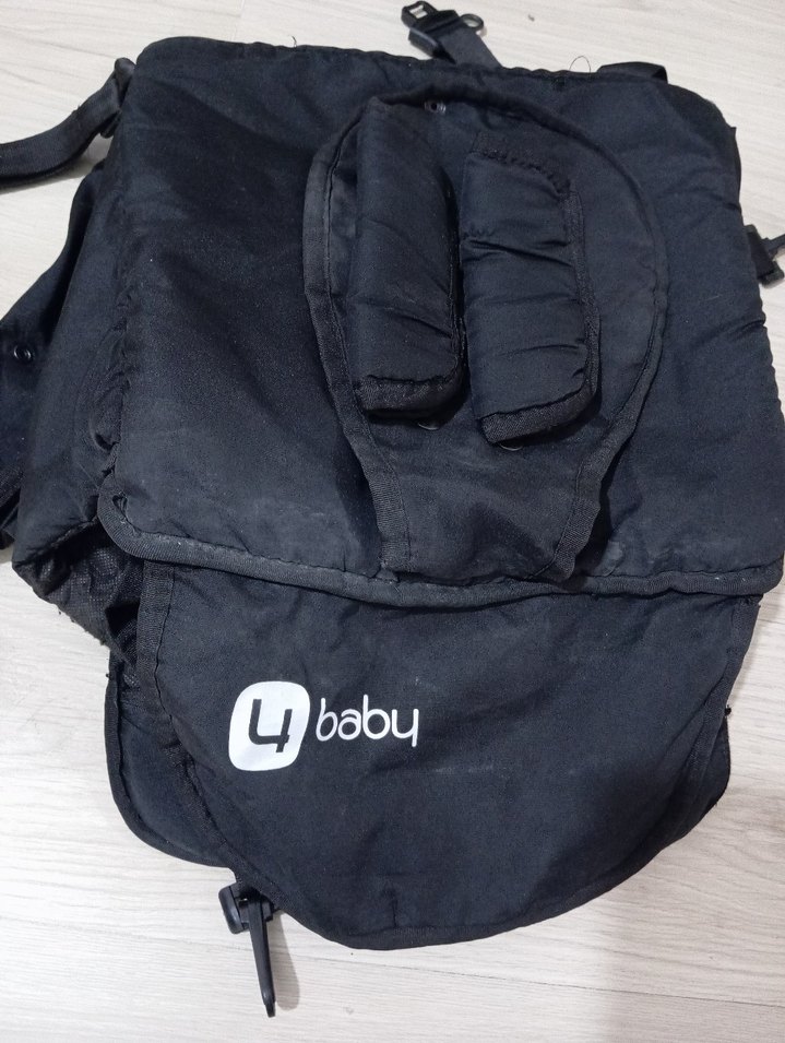 Siyah Bebek Taşıyıcı 4baby - Görsel 2