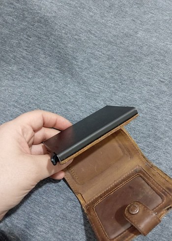 Kahverengi Deri Erkek Cüzdan - Görsel 6