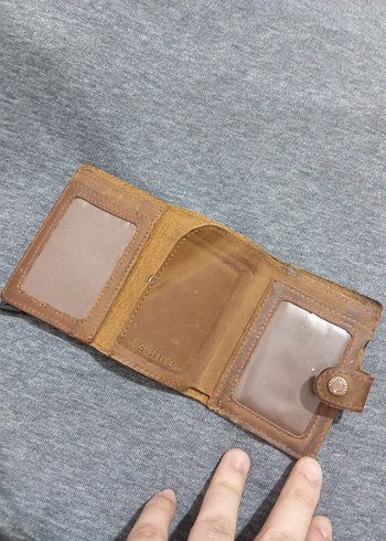 Kahverengi Deri Erkek Cüzdan - Görsel 4