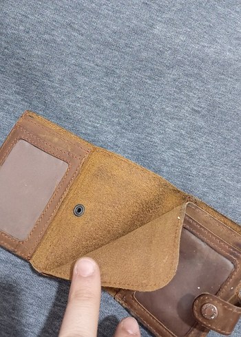 Kahverengi Deri Erkek Cüzdan - Görsel 5