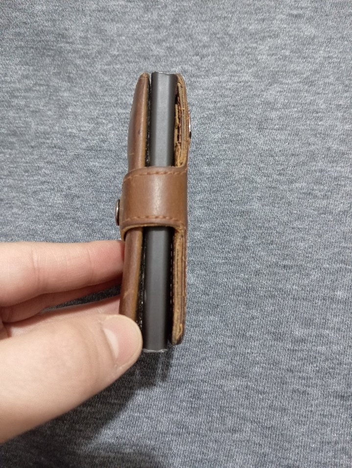 Kahverengi Deri Erkek Cüzdan - Görsel 2