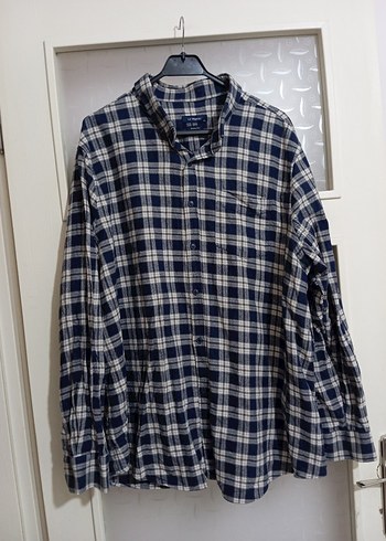 LC Waikiki Gri Ekose Erkek Gömlek - Görsel 6