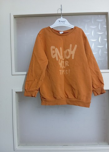 Erkek Çocuk Renkli Baskılı Sweatshirt - Görsel 4