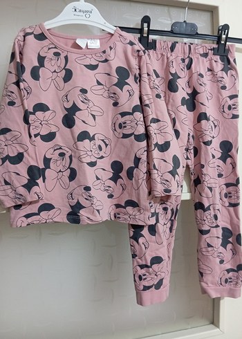 Pembe Baskılı Kız Çocuk Eşofman Takımı - Görsel 4