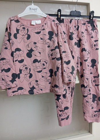 Pembe Baskılı Kız Çocuk Eşofman Takımı - Görsel 6