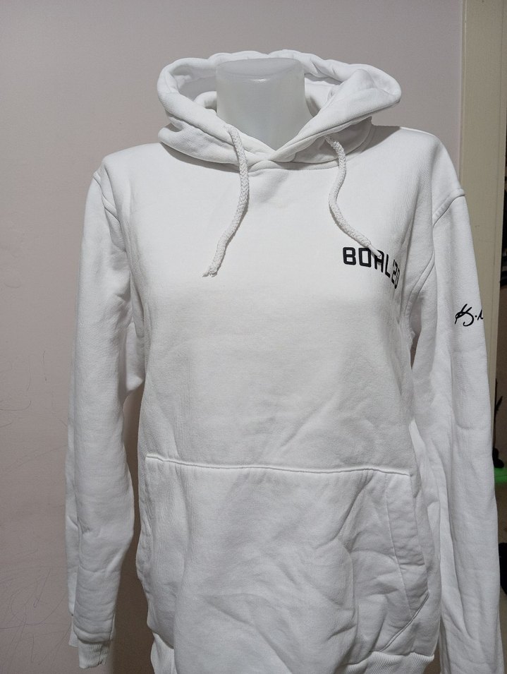 Beyaz Kapüşonlu Sweatshirt — görsel 3/10
