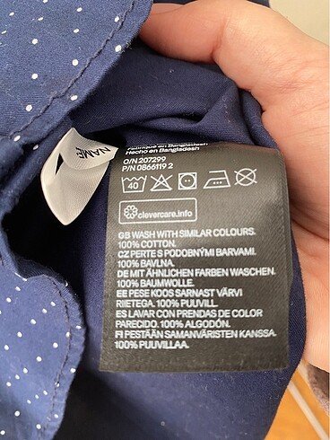 H&M 0 Pamuklu Gömlek - Görsel 5