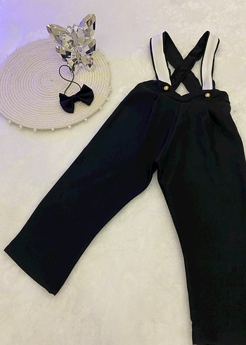 Klasik Beyaz Papyonlu Erkek Çocuk Takım - Görsel 2