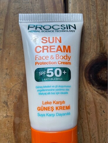 Procsin güneş kremi