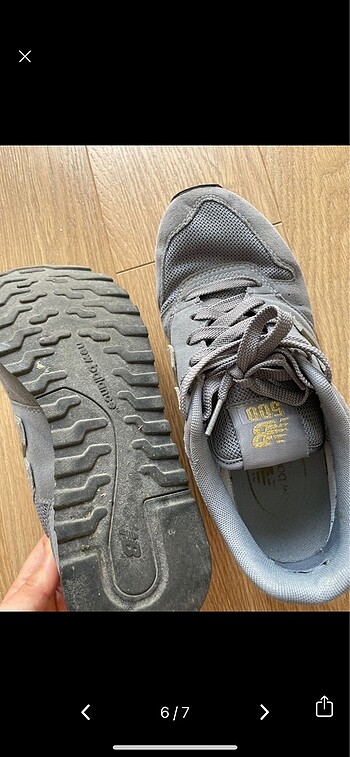 38 Beden gri Renk New balance spor ayakkabı