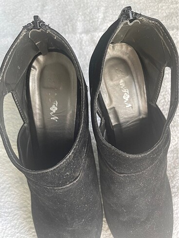 süet - yüksek topuk - Görsel 3