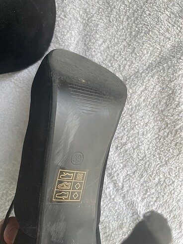 süet - yüksek topuk - Görsel 4