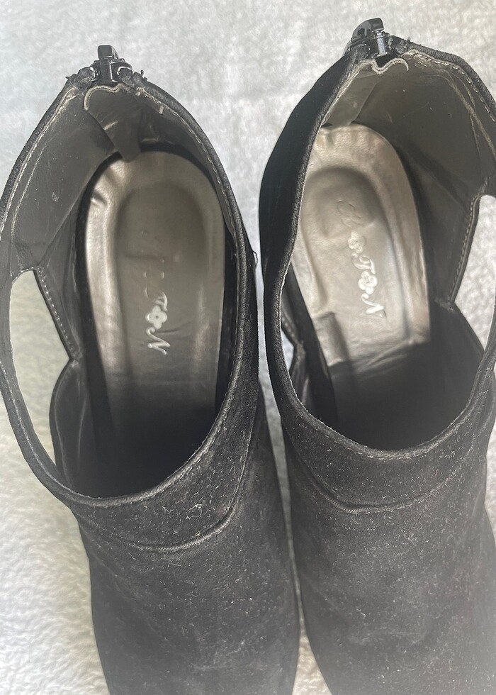 süet - yüksek topuk - Görsel 3