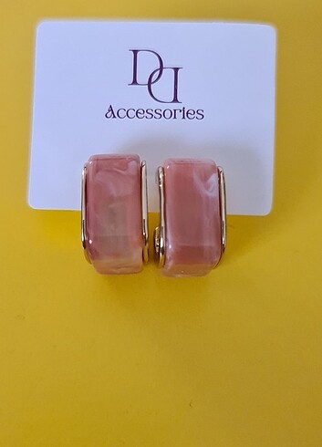 Pembe Sedefli Küpe