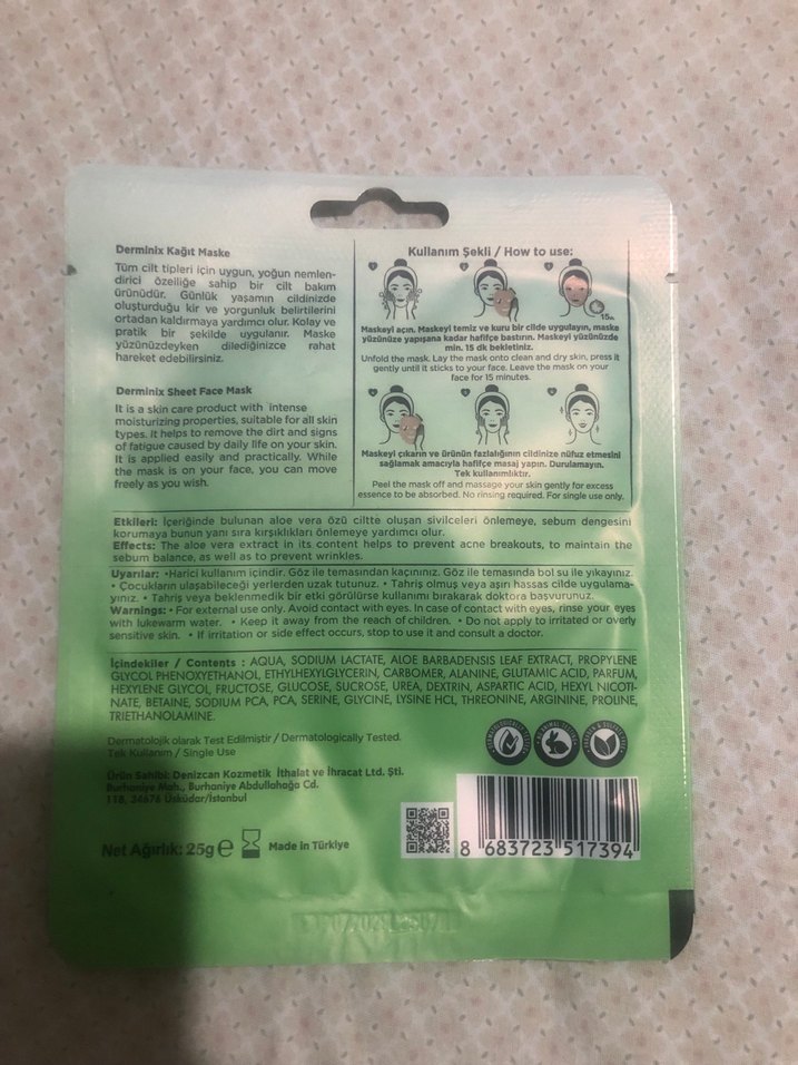 3lü Kağıt Maske Seti  Sadece 100 TL! - Görsel 4