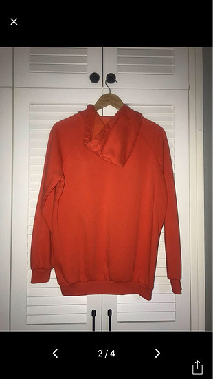 m Beden turuncu Renk Sweatshirt