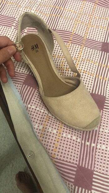 H&M Hm dolgu topuk ayakkabı