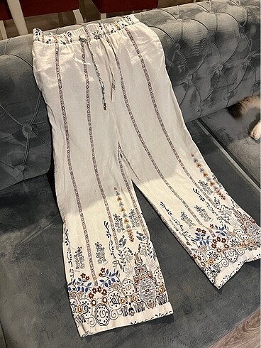 Diğer Etnik Desenli Pantolon