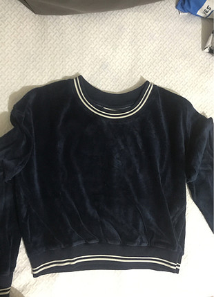 Uzun kollu tshirt kadife