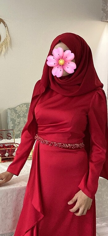 Kırmızı abiye