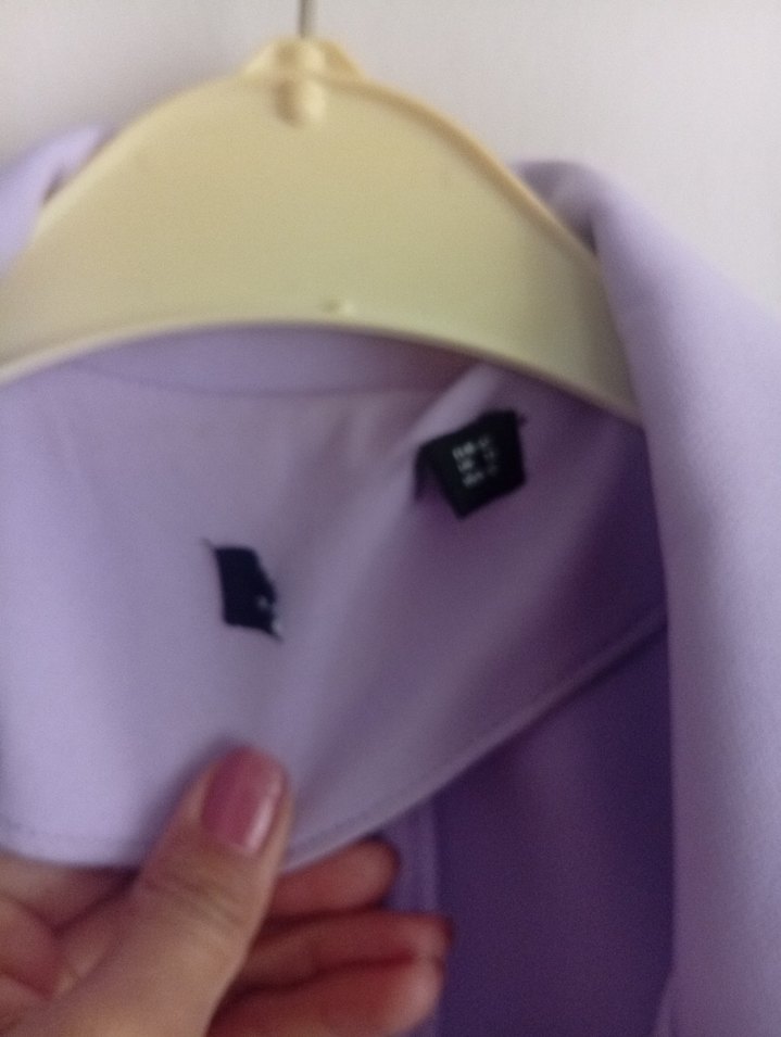 Mor Düğmeli Kadın Blazer Ceket - Görsel 3