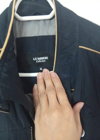 Siyah Fermuarlı Erkek mont - Görsel 4