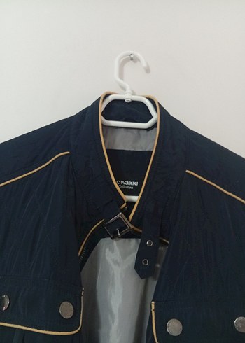 Siyah Fermuarlı Erkek mont - Görsel 3