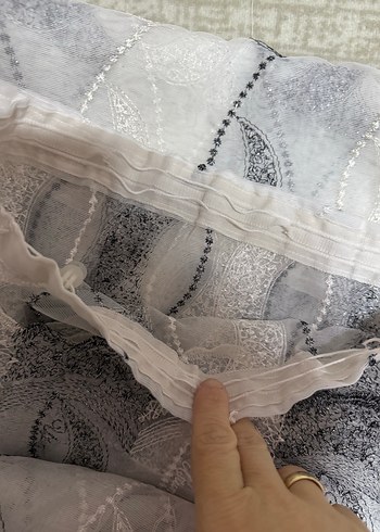 Simli tul perde - Görsel 5