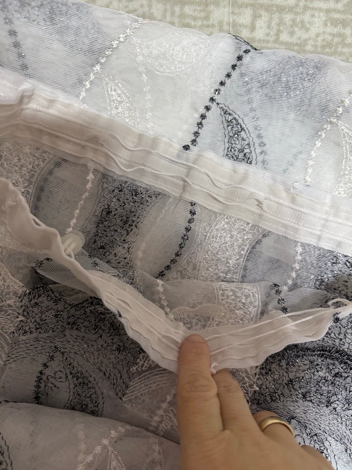 Simli tul perde - Görsel 5