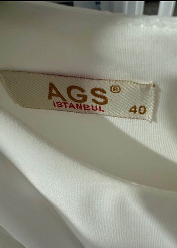 40 Beden beyaz Renk Düğmeli Beyaz Uzun Kollu Kadın Elbise