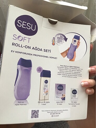  Beden Sesu roll-on ağda seti